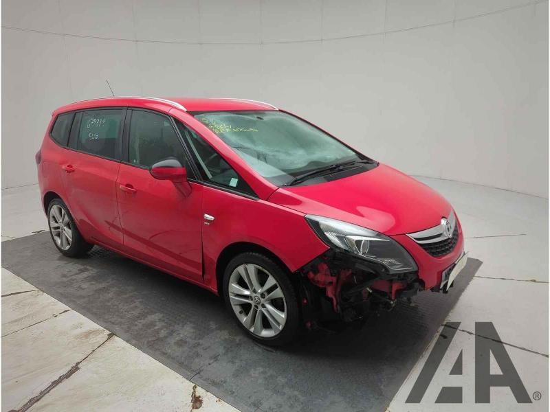 2015 VAUXHALL ZAFIRA TOURER SRI 1364cc TURBO PETROL AUTOMATIC 6 Speed 5 DOOR MPV