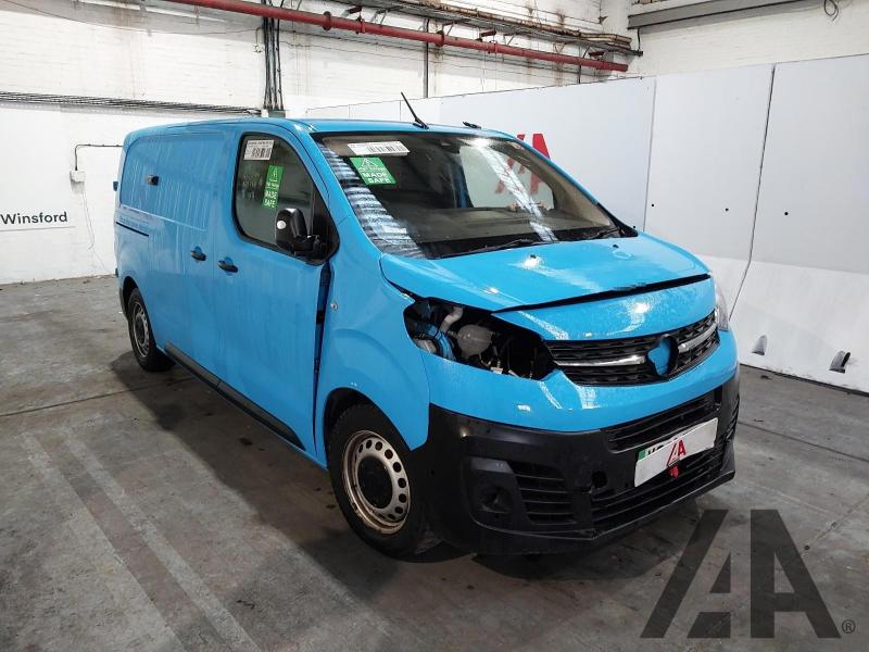 2022 VAUXHALL VIVARO L1H1 3100 DYNAMIC ELECTRIC DIRECT DRIVE 5 DOOR PANEL VAN