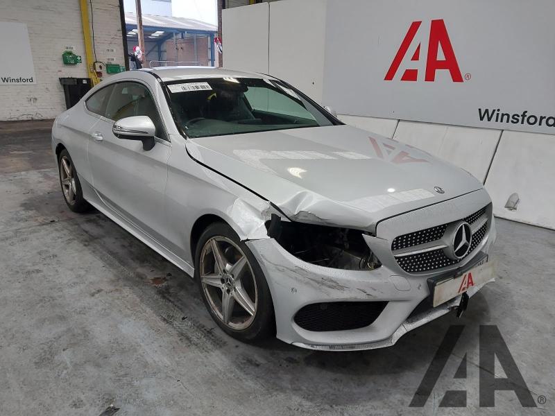 2018 MERCEDES C-CLASS C 220 D AMG LINE 2143cc TURBO DIESEL AUTOMATIC 2 DOOR COUPE