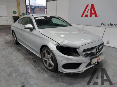 Image of 2018 MERCEDES C-CLASS C 220 D AMG LINE 2143cc TURBO DIESEL AUTOMATIC 2 DOOR COUPE