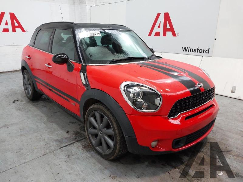 2012 MINI COUNTRYMAN COOPER SD4 1995cc TURBO DIESEL MANUAL 6 Speed 5 DOOR HATCHBACK