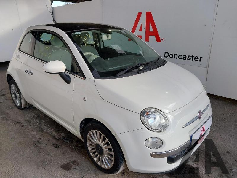 2011 FIAT 500 LOUNGE 1242cc PETROL MANUAL 3 DOOR HATCHBACK