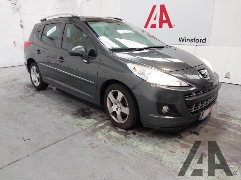 2013 PEUGEOT 207 HDI SWURE 1560cc TURBO DIESEL MANUAL 5 Speed 5 DOOR ESTATE