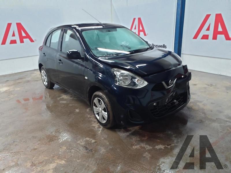 2016 NISSAN MICRA VISIA 1198cc PETROL MANUAL 5 Speed 5 DOOR HATCHBACK