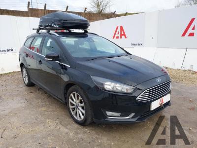 Image of 2016 FORD FOCUS TITANIUM TDCI 1499cc TURBO DIESEL MANUAL 6 Speed 5 DOOR ESTATE