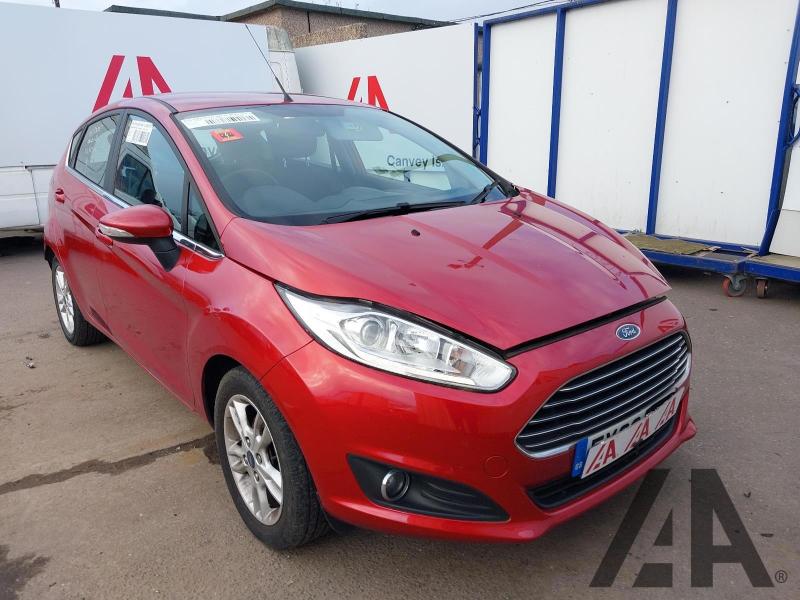 2016 FORD FIESTA ZETEC 998cc TURBO PETROL MANUAL 5 Speed 5 DOOR HATCHBACK