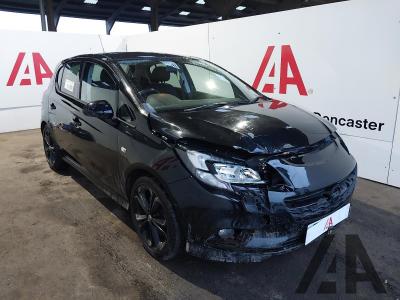 Image of 2018 VAUXHALL CORSA BLACK EDITION S/S 1364cc TURBO PETROL MANUAL 6 Speed 5 DOOR HATCHBACK