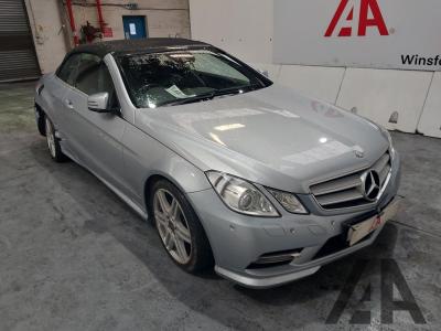 Image of 2013 MERCEDES E-CLASS E350 CDI BLUEEFFICIENCY SPORT 2987cc TURBO DIESEL AUTOMATIC 2 DOOR CONVERTIBLE