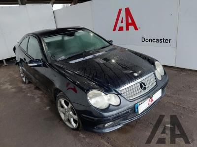 Image of 2008 MERCEDES C-CLASS C180 KOMPRESSOR SPORT EDITION 1796cc SUPER PETROL AUTOMATIC 3 DOOR COUPE