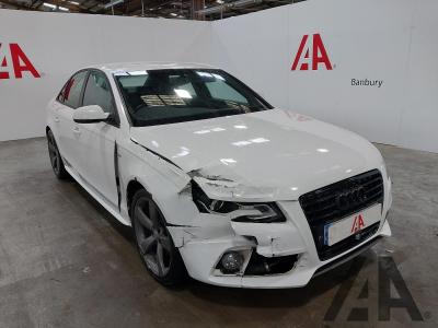 Image of 2012 AUDI A4 TDI S LINE BLACK EDITION 1968cc TURBO DIESEL MANUAL 6 Speed 4 DOOR SALOON