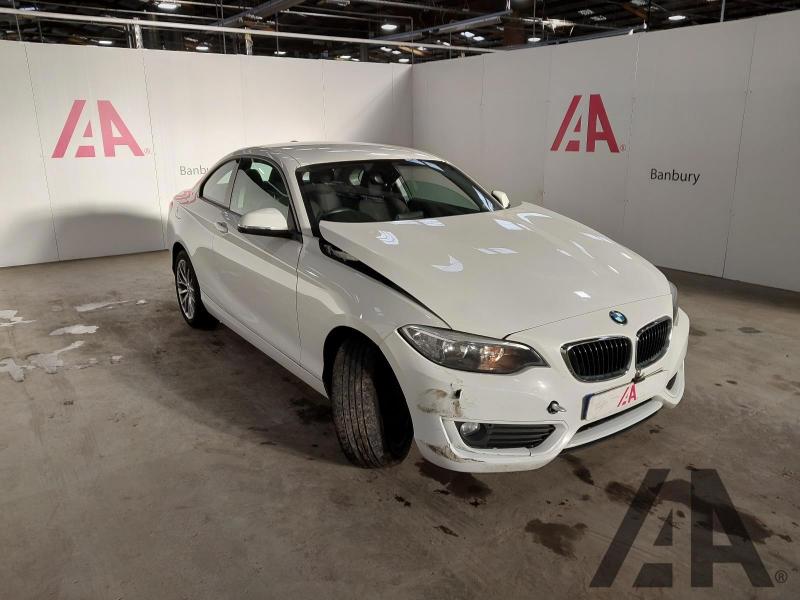 2017 BMW 2 SERIES 218I SE 1499cc TURBO PETROL MANUAL 2 DOOR COUPE
