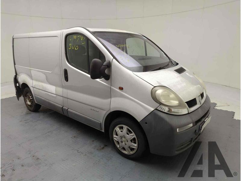 2005 RENAULT TRAFIC SL27DCI SWB 1870cc TURBO DIESEL MANUAL 4 DOOR PANEL VAN