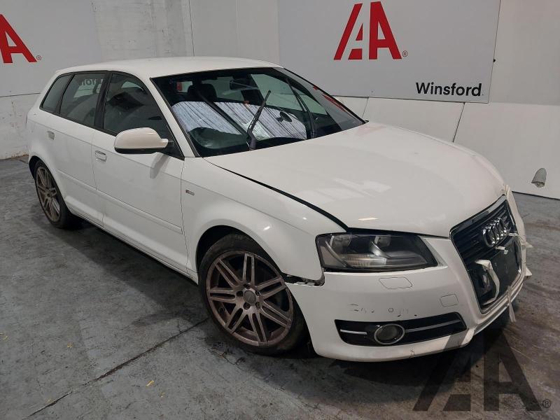 2011 AUDI A3 SPORTBACK TFSI S LINE 1197cc TURBO PETROL MANUAL 6 Speed 5 DOOR HATCHBACK