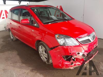 Image of 2012 VAUXHALL ZAFIRA EXCLUSIV 1598cc PETROL MANUAL 5 DOOR MPV