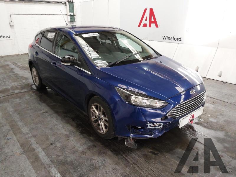 2016 FORD FOCUS ZETEC TDCI 1499cc TURBO DIESEL MANUAL 6 Speed 5 DOOR HATCHBACK