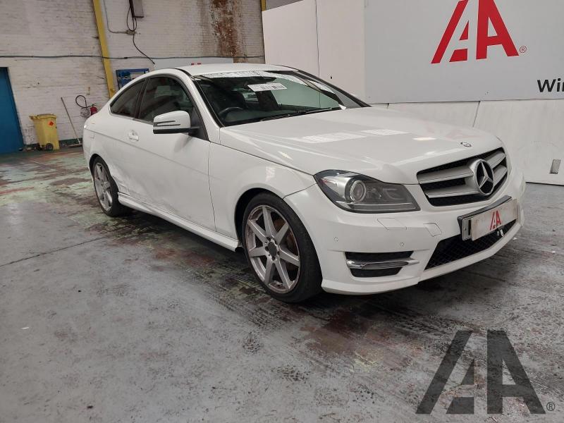 2014 MERCEDES C-CLASS C220 CDI AMG SPORT EDITION 2143cc TURBO DIESEL AUTOMATIC 2 DOOR COUPE