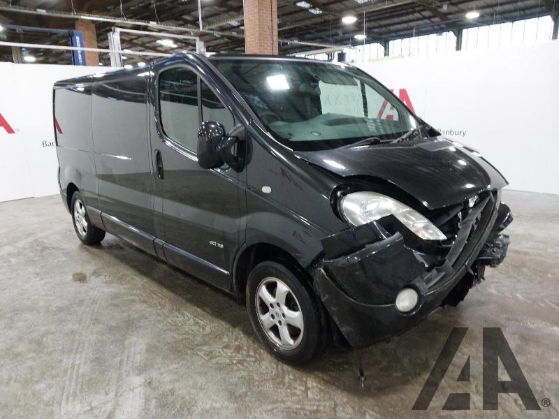 2010 RENAULT TRAFIC LL29 SPORT DCI S/R 1996cc TURBO DIESEL MANUAL 6 Speed PANEL VAN