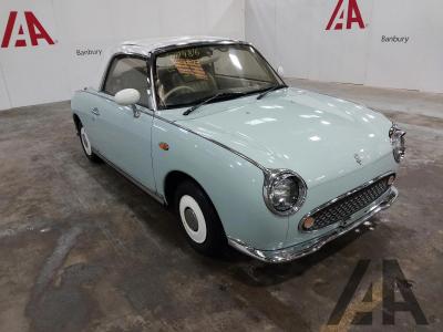 Image of 1991 NISSAN FIGARO FK10 988cc TURBO PETROL AUTOMATIC 3 Speed 2 DOOR CONVERTIBLE