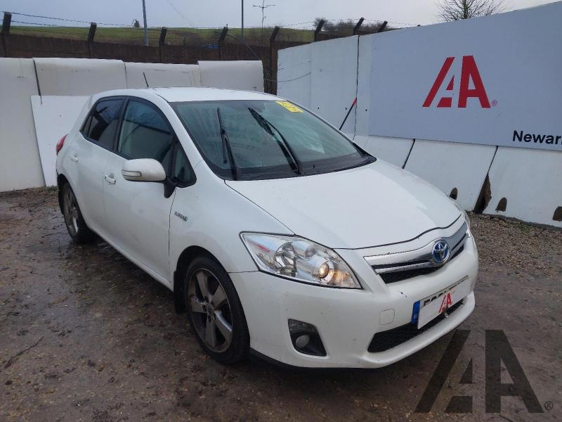 2011 TOYOTA AURIS T SPIRIT 1797cc PETROL/ELECTRIC CVT 1 Speed 5 DOOR HATCHBACK