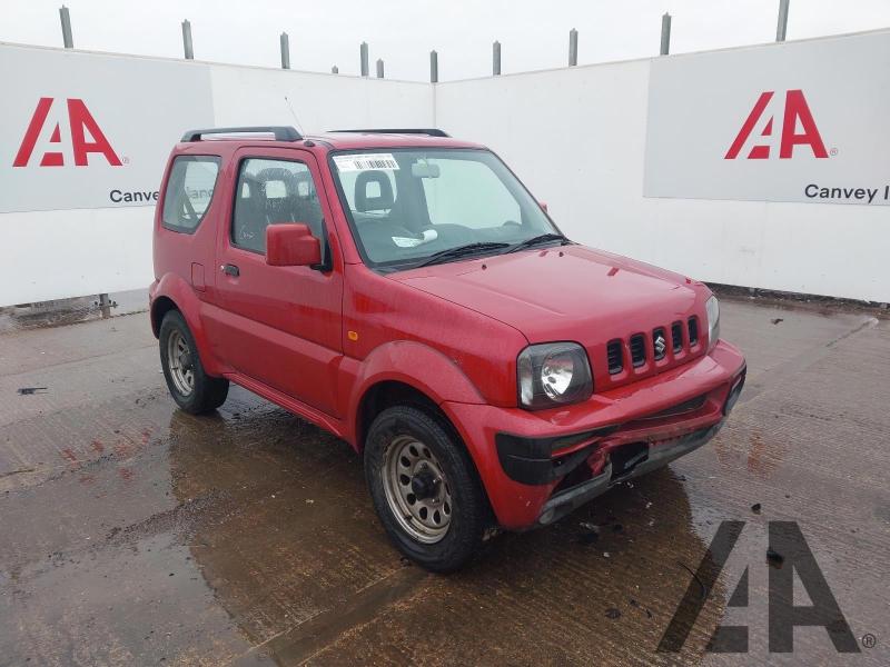 2010 SUZUKI JIMNY SZ3 1328cc PETROL MANUAL 5 Speed 3 DOOR ESTATE