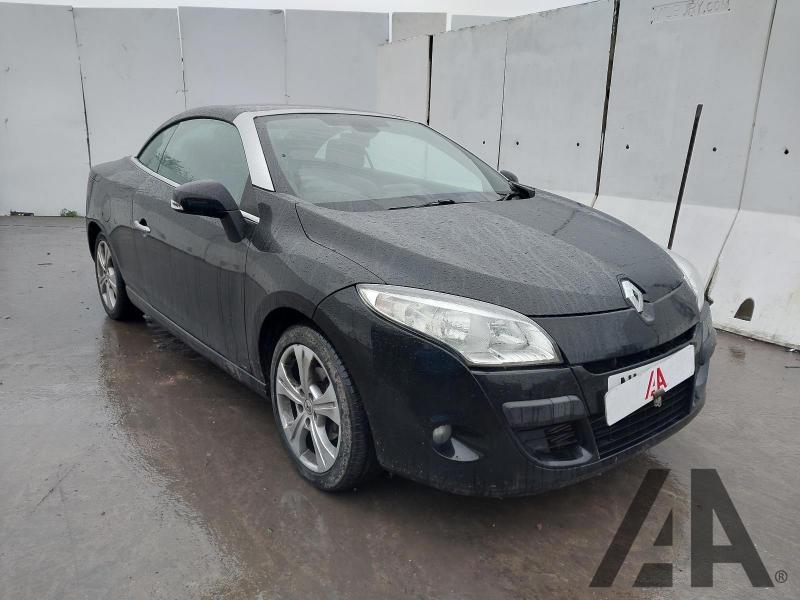 2011 RENAULT MEGANE DYNAMIQUE TOMTOM TCE 1397cc TURBO PETROL MANUAL 6 Speed 2 DOOR CONVERTIBLE