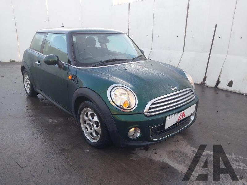2012 MINI HATCH ONE 1598cc PETROL MANUAL 6 Speed 3 DOOR HATCHBACK