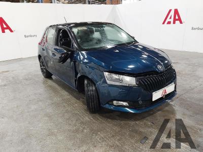 Image of 2020 SKODA FABIA COLOUR EDITION TSI 999cc TURBO PETROL MANUAL 5 Speed 5 DOOR HATCHBACK