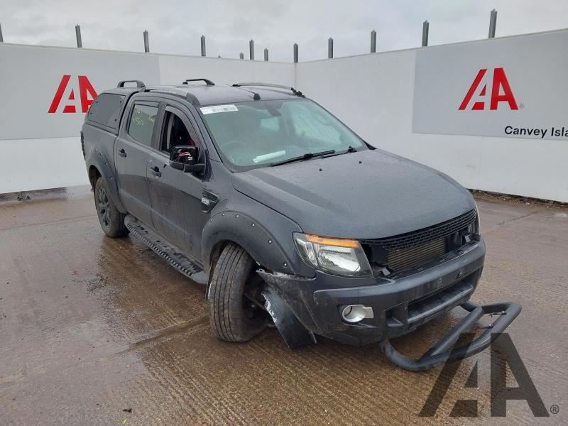 2015 FORD RANGER WILDTRAK 4X4 DCB TDCI 3196cc TURBO DIESEL AUTOMATIC 6 Speed PICK UP