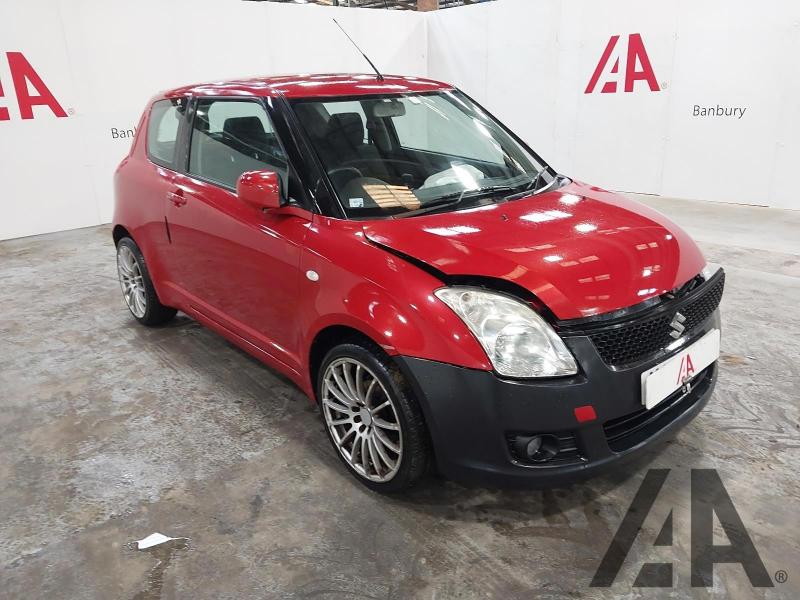2008 SUZUKI SWIFT GLX VVTS 1490cc PETROL MANUAL 3 DOOR HATCHBACK