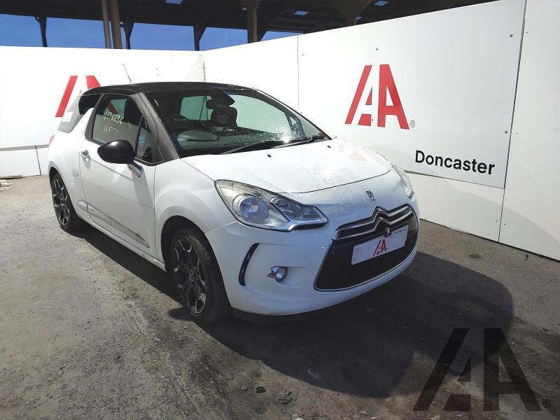 2012 CITROEN DS3 E-HDI DSTYLE PLUS 1560cc TURBO DIESEL MANUAL 5 Speed 3 DOOR HATCHBACK
