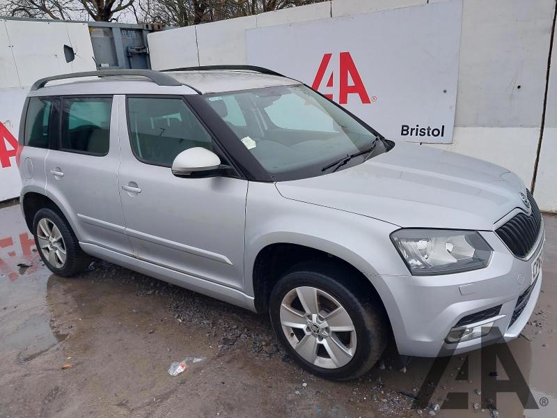 2014 SKODA YETI ELEGANCE GREENLINE II TDI CR 1598cc TURBO DIESEL MANUAL 5 DOOR HATCHBACK