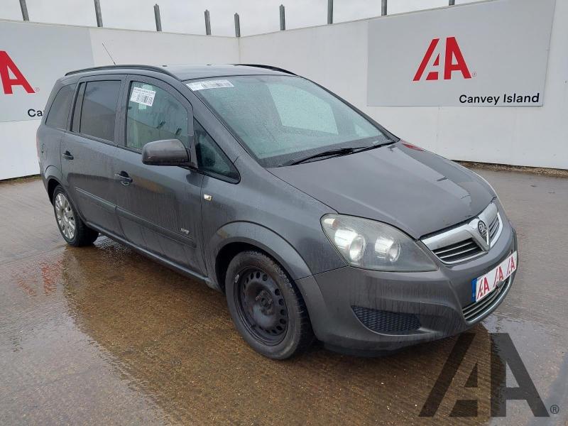 2009 VAUXHALL ZAFIRA LIFE 1598cc PETROL MANUAL 5 Speed 5 DOOR MPV