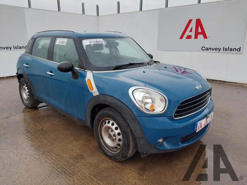 2011 MINI COUNTRYMAN ONE 1598cc PETROL MANUAL 6 Speed 5 DOOR HATCHBACK
