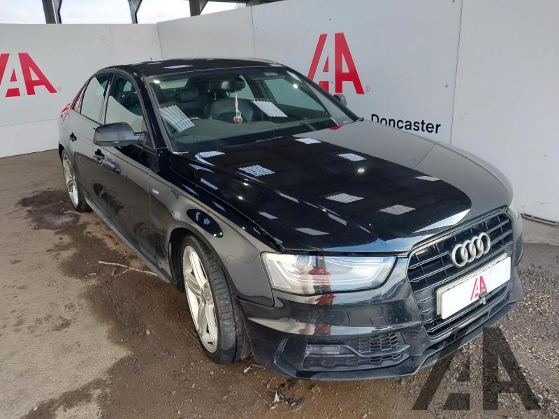 2015 AUDI A4 TDI S LINE BLACK EDITION PLUS 1968cc TURBO DIESEL MANUAL 6 Speed 4 DOOR SALOON