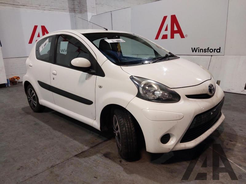 2012 TOYOTA AYGO VVT-I ICE 998cc PETROL MANUAL 5 DOOR HATCHBACK