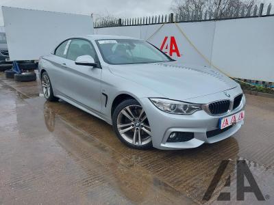 Image of 2015 BMW 4 SERIES 430D M SPORT 2993cc TURBO DIESEL AUTOMATIC 2 DOOR CONVERTIBLE