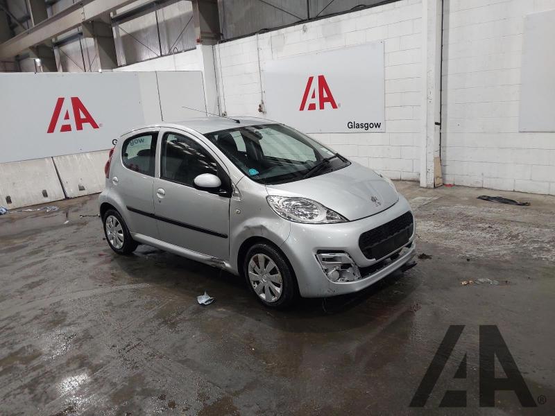 2013 PEUGEOT 107 ACTIVE 998cc PETROL MANUAL 5 Speed 5 DOOR HATCHBACK