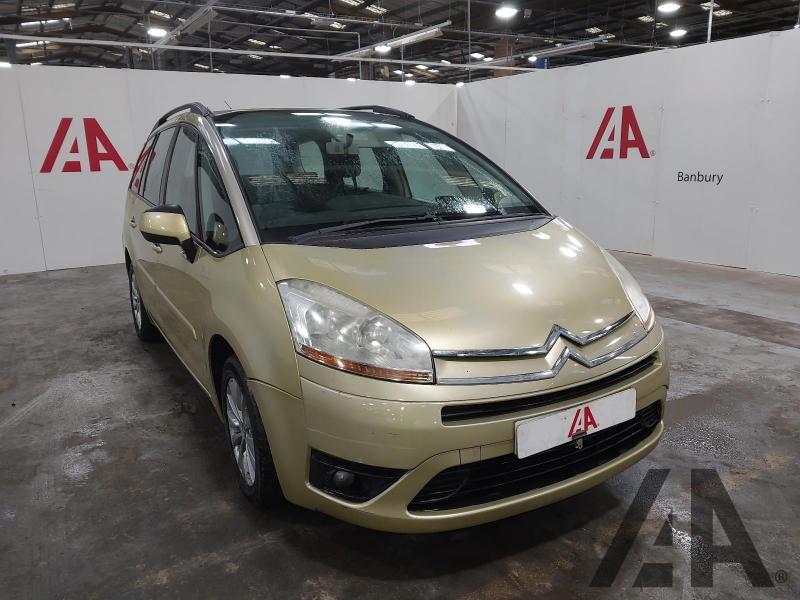 2008 CITROEN C4 PICASSO GRAND VTR PLUS 16V 1749cc PETROL MANUAL 5 Speed 5 DOOR MPV