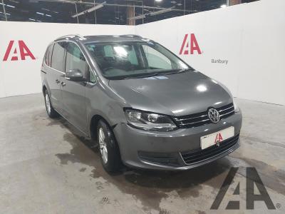 Image of 2016 VOLKSWAGEN SHARAN SE NAV TDI BLUEMOTION TECHNOLO 1968cc TURBO DIESEL MANUAL 6 Speed 5 DOOR MPV