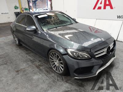 Image of 2015 MERCEDES C-CLASS C220 BLUETEC AMG LINE 2143cc TURBO DIESEL AUTOMATIC 4 DOOR SALOON
