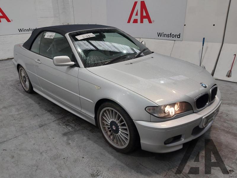 2005 BMW 3 SERIES 318CI SPORT 1995cc PETROL MANUAL 5 Speed 2 DOOR CONVERTIBLE