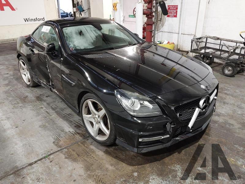2012 MERCEDES SLK SLK200 BLUEEFFICIENCY AMG SPOR 1796cc TURBO PETROL AUTOMATIC 7 Speed 2 DOOR CONVERTIBLE