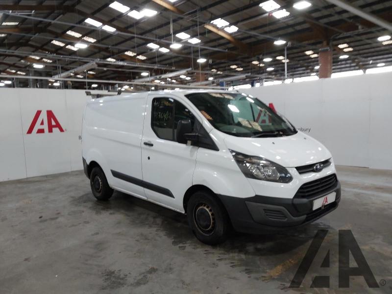 2015 FORD TRANSIT CUSTOM 270 LR P/V 2198cc TURBO DIESEL MANUAL 6 Speed PANEL VAN