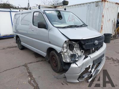 Image of 2007 TOYOTA HI-ACE 280 SWB D-4D 95 2494cc TURBO DIESEL MANUAL 5 Speed PANEL VAN