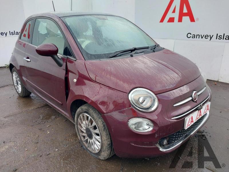 2016 FIAT 500 LOUNGE 1242cc PETROL MANUAL 3 DOOR HATCHBACK