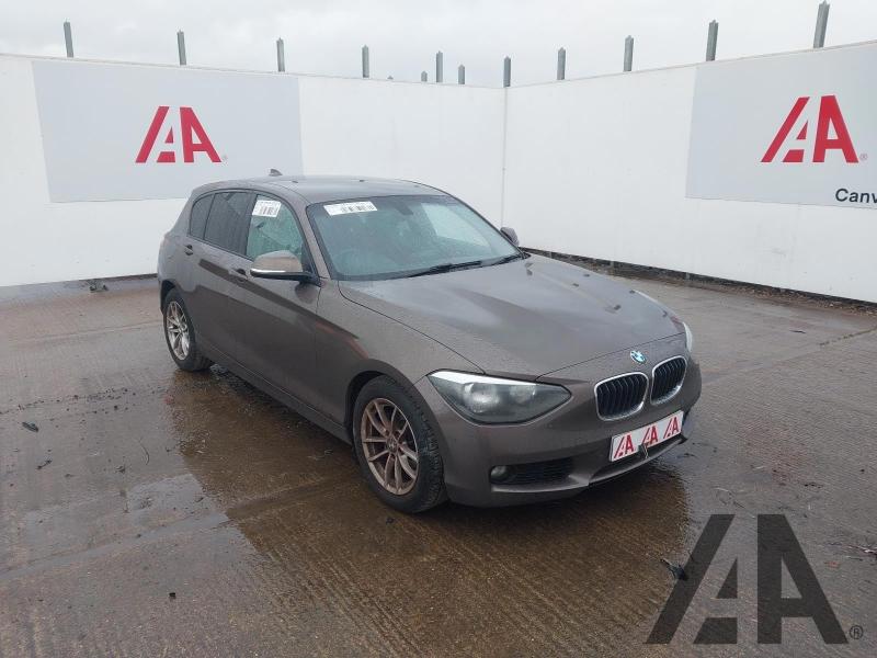 2013 BMW 1 SERIES 118I SE 1598cc TURBO PETROL MANUAL 5 DOOR HATCHBACK