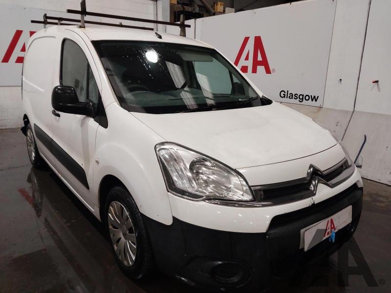 2013 CITROEN BERLINGO 625 ENTERPRISE L1 HDI 1560cc TURBO DIESEL MANUAL 5 Speed PANEL VAN