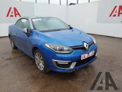 Image of 2016 RENAULT MEGANE GT LINE TOMTOM DCI EDC 1461cc TURBO DIESEL SEMI AUTO 6 Speed 2 DOOR CONVERTIBLE