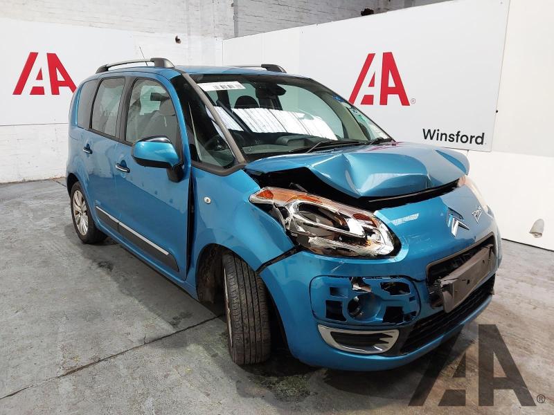 2012 CITROEN C3 PICASSO EXCLUSIVE HDI 1560cc TURBO DIESEL MANUAL 5 DOOR MPV