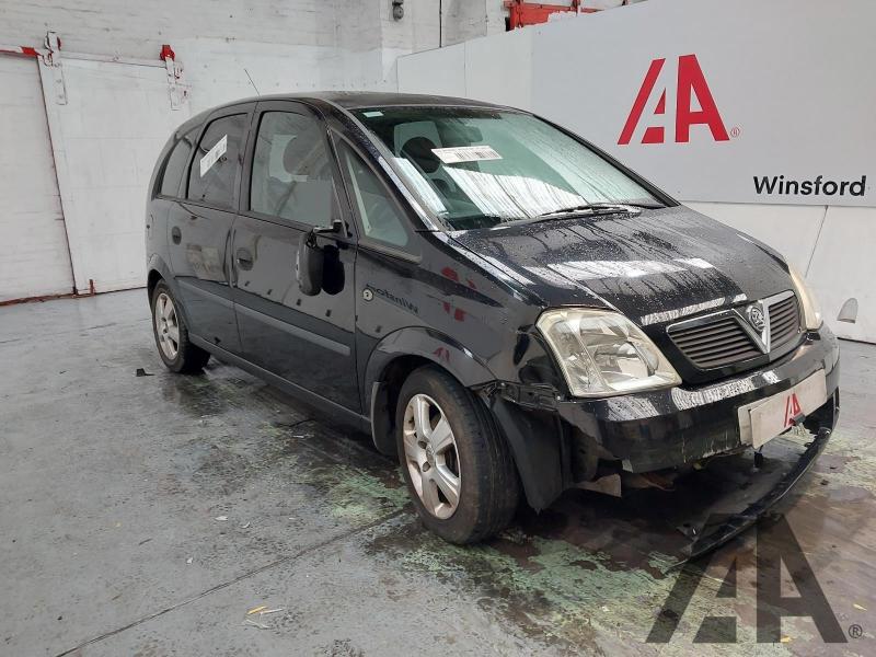 2004 VAUXHALL MERIVA ENERGY 1598cc PETROL MANUAL 5 Speed 5 DOOR MPV
